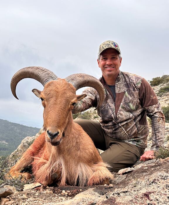 Brian Smith with his trophy