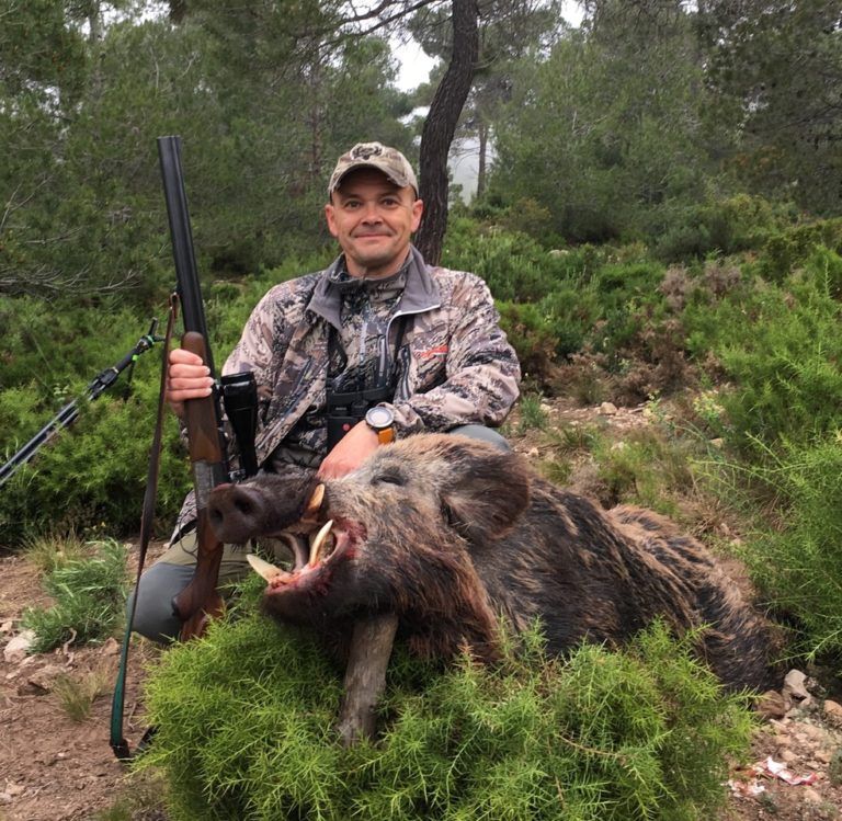wildboar hunt Spain